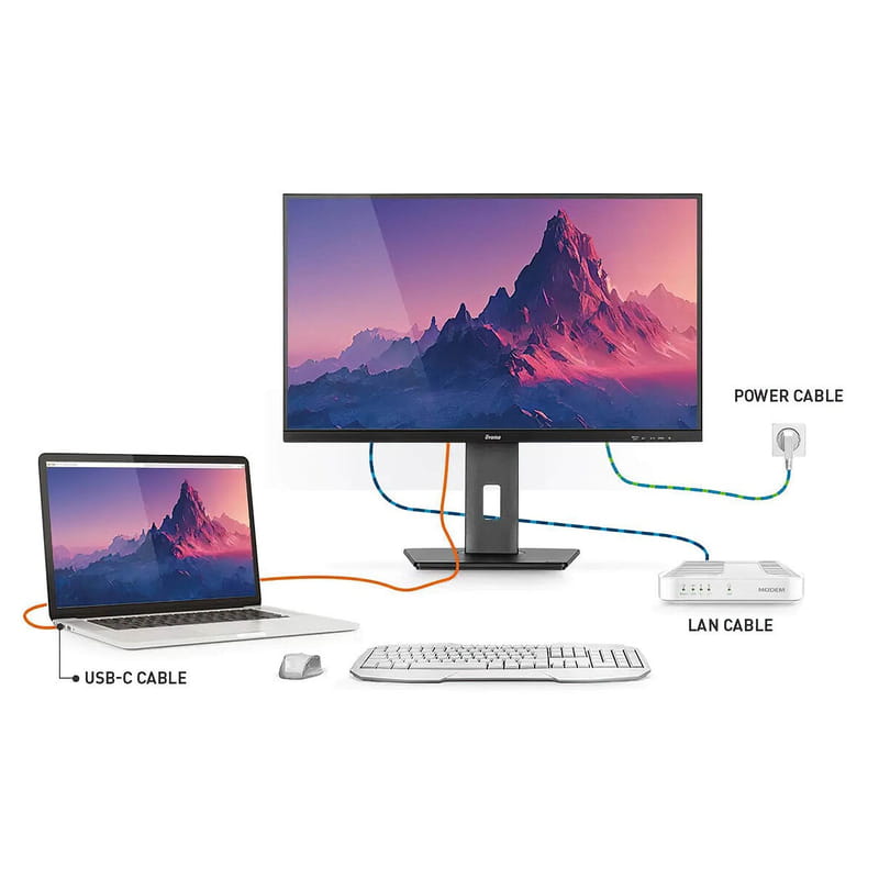 Монитор Iiyama 27" ProLite XUB2797QSN-B2 IPS Black 100Hz