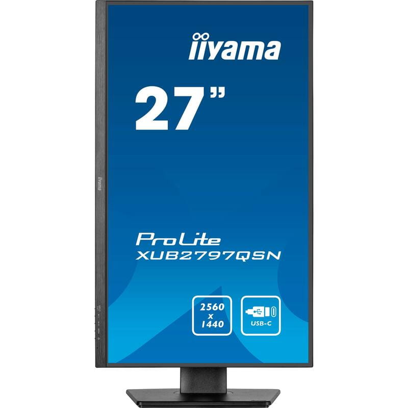 Монитор Iiyama 27" ProLite XUB2797QSN-B2 IPS Black 100Hz