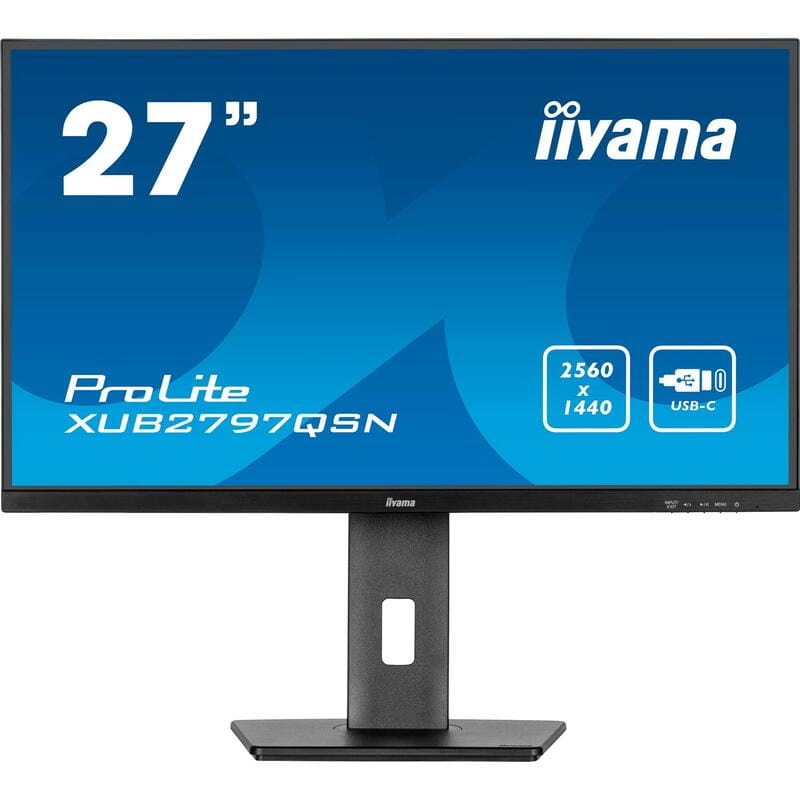 Монитор Iiyama 27" ProLite XUB2797QSN-B2 IPS Black 100Hz