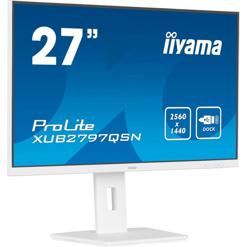 Монітор Iiyama 27" ProLite XUB2797QSN-W2 IPS White 100Hz