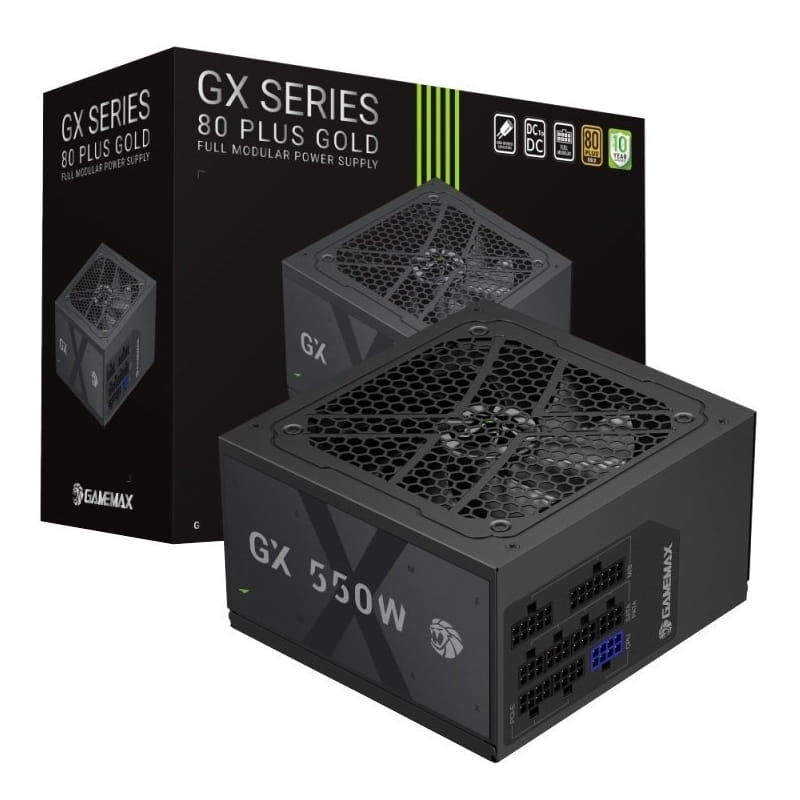 Блок живлення GameMax GX 550GF Black 550W