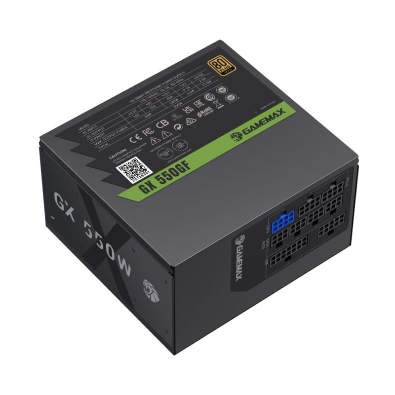 Блок живлення GameMax GX 550GF Black 550W