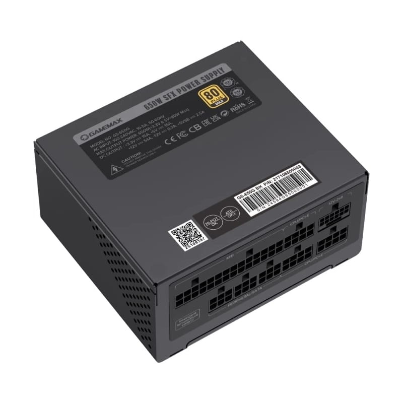 Блок питания GameMax GS-650G Black 650W