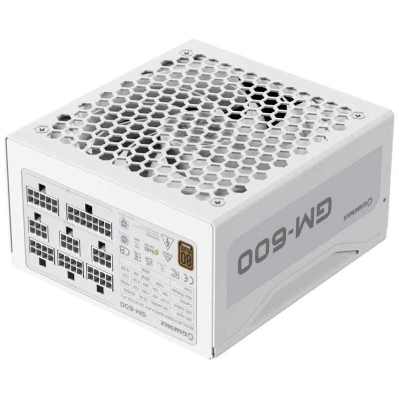 Блок живлення GameMax GM-600 Modular White 600W