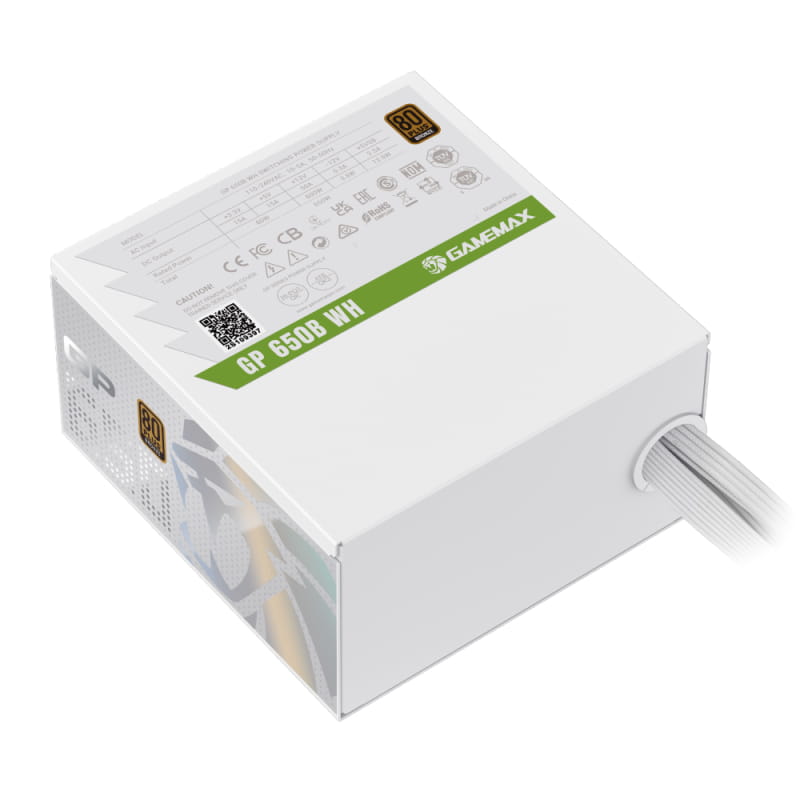 Блок питания GameMax GP 650B WH 650W