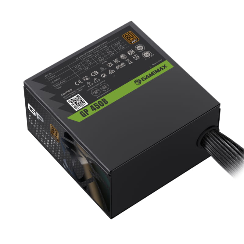 Блок питания GameMax GP 450B Black 450W