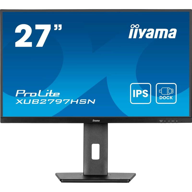 Монитор Iiyama 27" ProLite XUB2797HSN-B2 IPS Black 100Hz