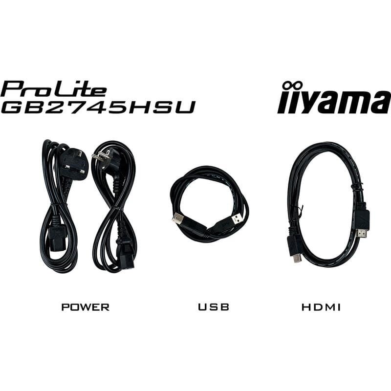 Монітор Iiyama 27" G-Master GB2745HSU-B2 IPS Black 100Hz