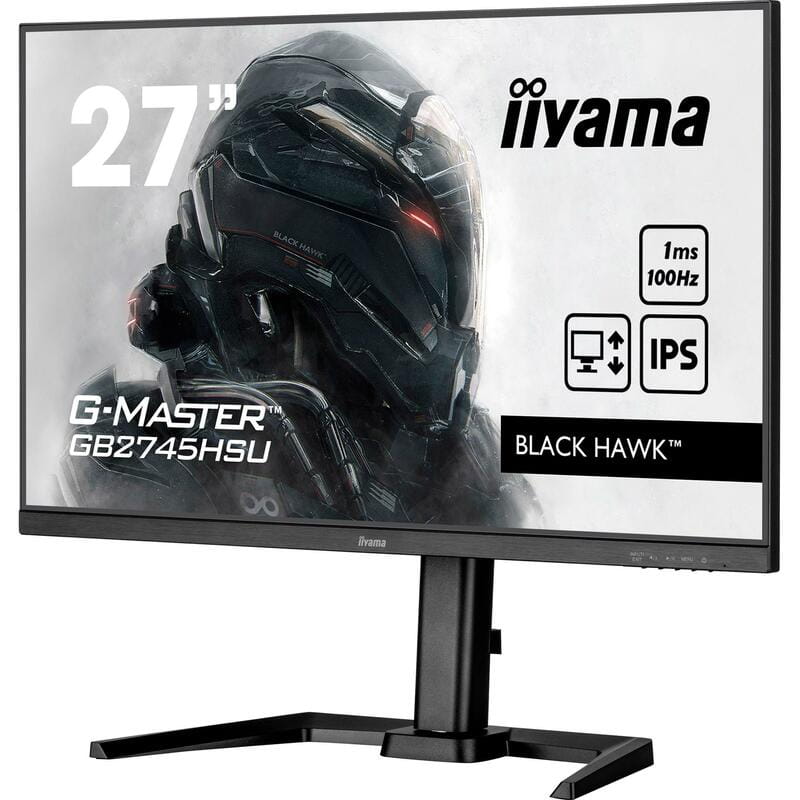 Монітор Iiyama 27" G-Master GB2745HSU-B2 IPS Black 100Hz