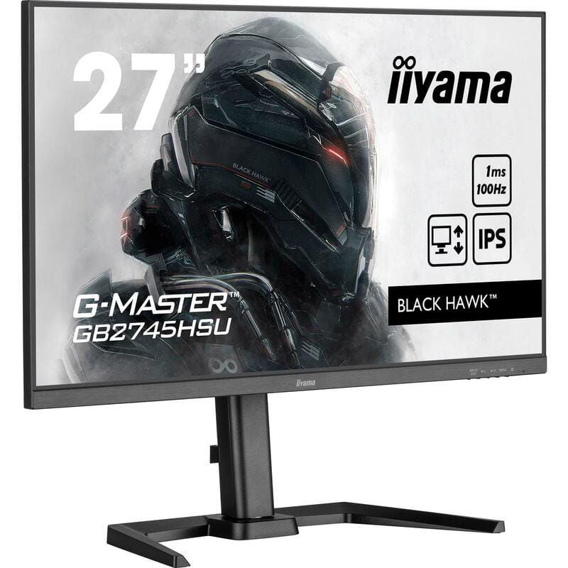 Монітор Iiyama 27" G-Master GB2745HSU-B2 IPS Black 100Hz