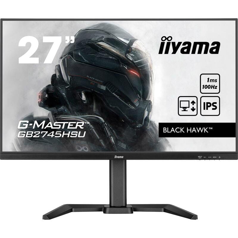Монітор Iiyama 27" G-Master GB2745HSU-B2 IPS Black 100Hz
