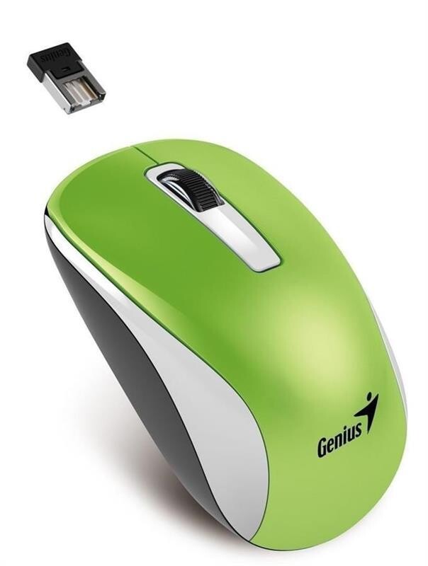 Мышь беспроводная Genius NX-7010 (31030014403) Green USB