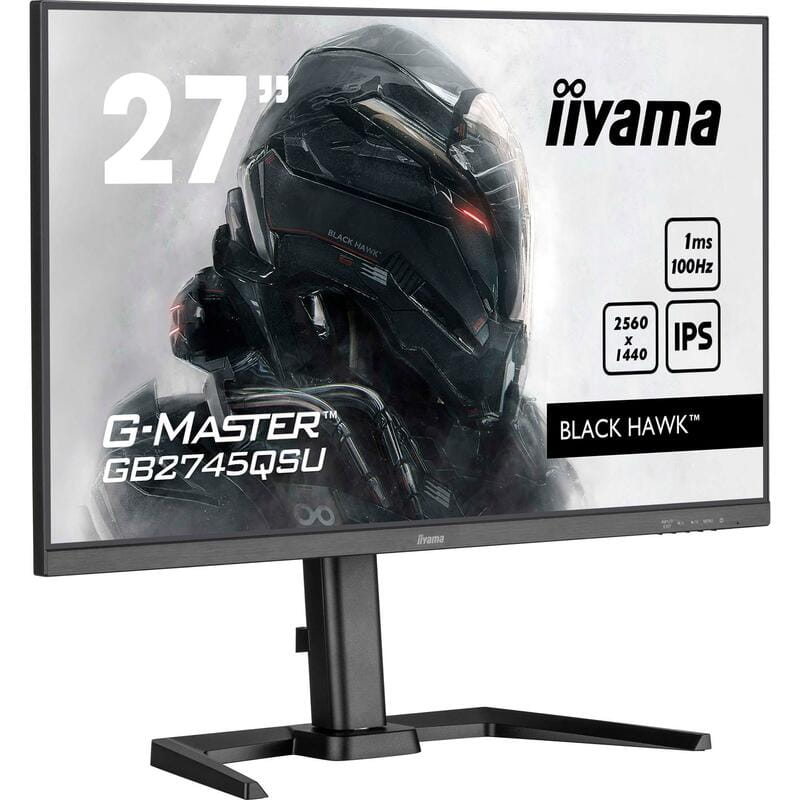 Монитор Iiyama 27" G-Master GB2745QSU-B2 IPS Black 100Hz