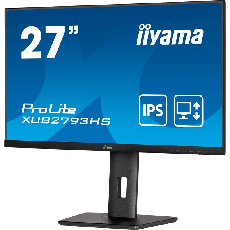 Монітор Iiyama 27" ProLite XUB2793HS-B7 IPS Black 100Hz