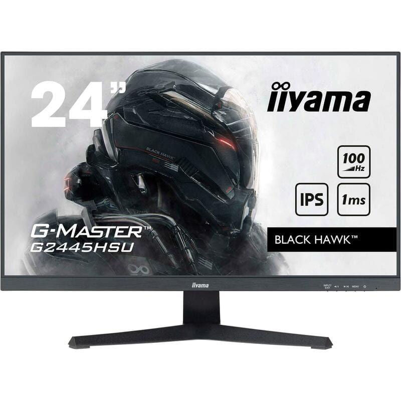 Монітор Iiyama 23.8" G-Master G2445HSU-B2 IPS Black 100Hz