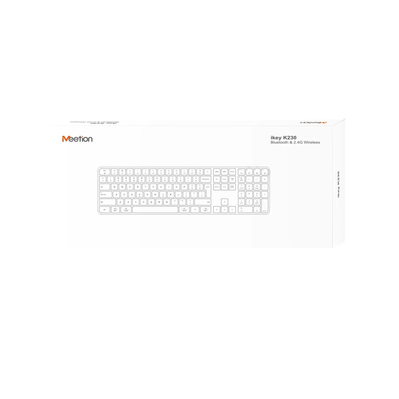 Клавіатура бездротова Meetion K230 Black (MT-K230MW-A-RUA)