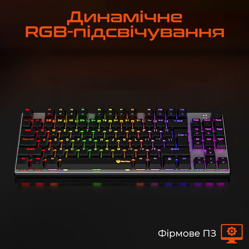 Клавіатура Meetion MK008 Pro Black (MT-MK008Pro-W-RUA)
