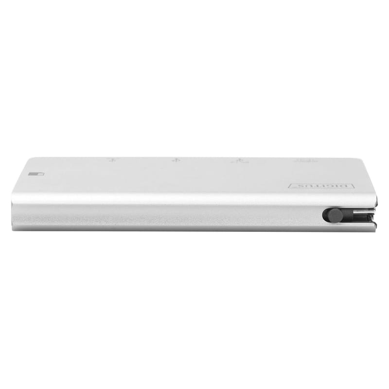 Док-станція Digitus USB-C PD 100W/USB3.0х2/USB-C/SD/MicroSD/HDMI (DA-70867)