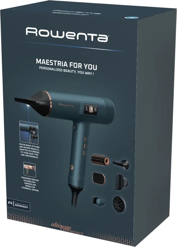 Фен Rowenta Maesteria HY9430E0 с умной технологией FOR YOU серии Ultimate Experience