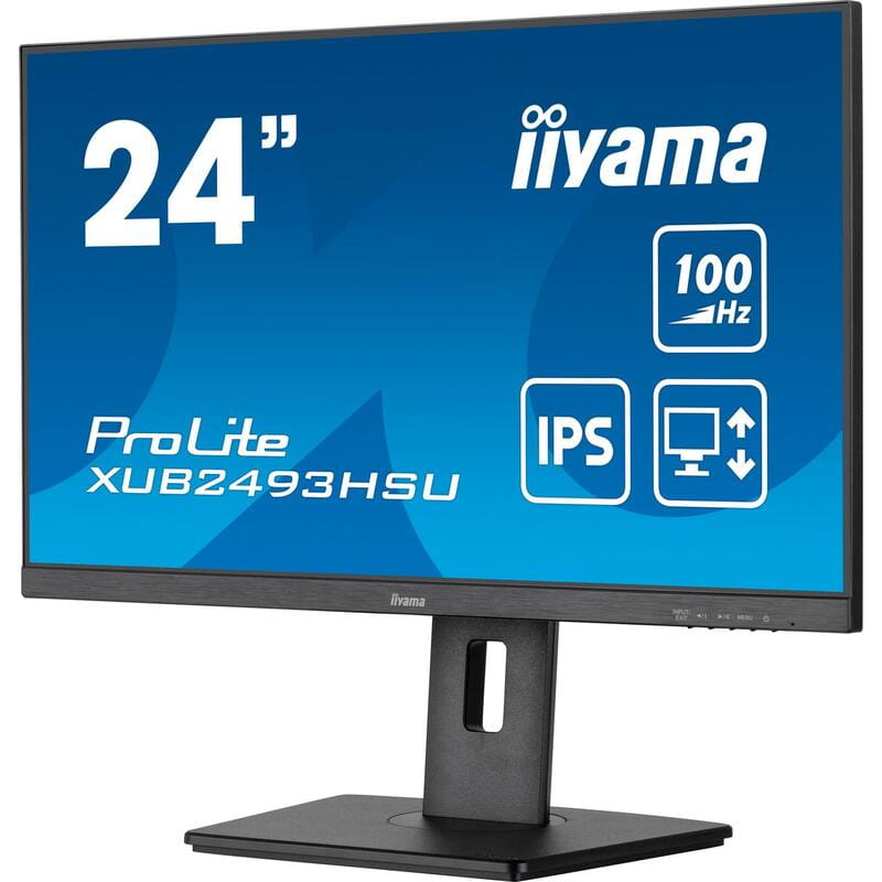 Монитор Iiyama 23.8" ProLite XUB2493HSU-B7 IPS Black 100Hz