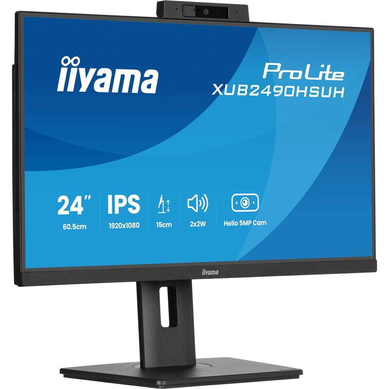 Монитор Iiyama 23.8" ProLite XUB2490HSUH-B2 IPS Black 100Hz