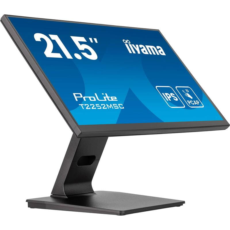 Монітор Iiyama 21.5" ProLite T2252MSC-B2AG IPS Black