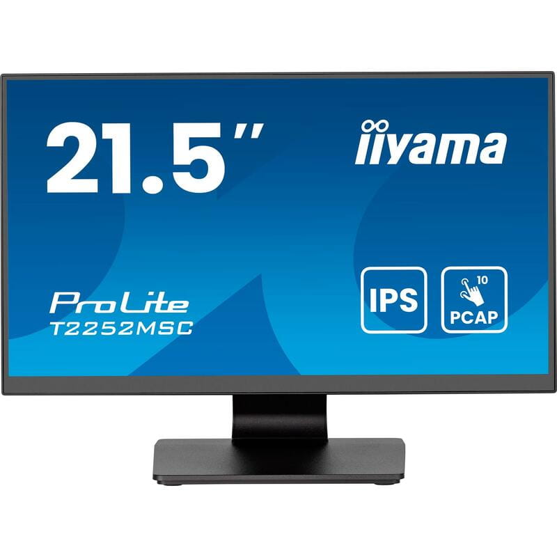 Монітор Iiyama 21.5" ProLite T2252MSC-B2AG IPS Black