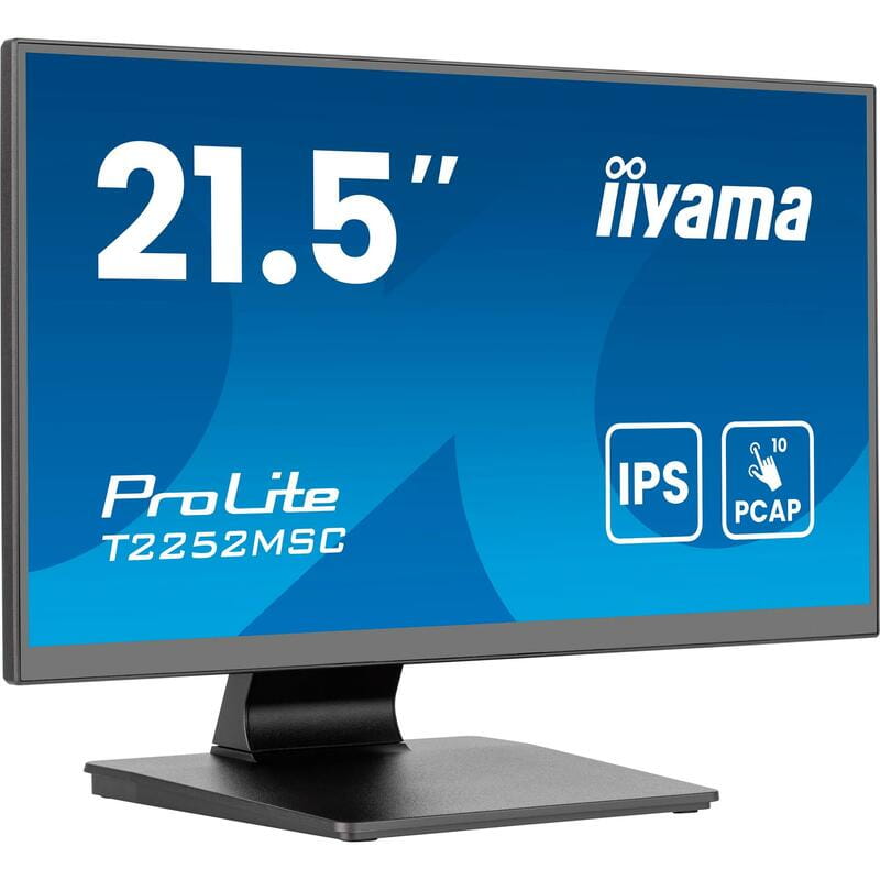 Монітор Iiyama 21.5" ProLite T2252MSC-B2AG IPS Black