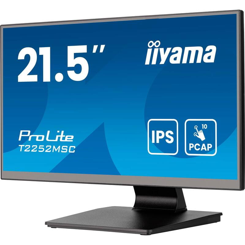 Монітор Iiyama 21.5" ProLite T2252MSC-B2AG IPS Black