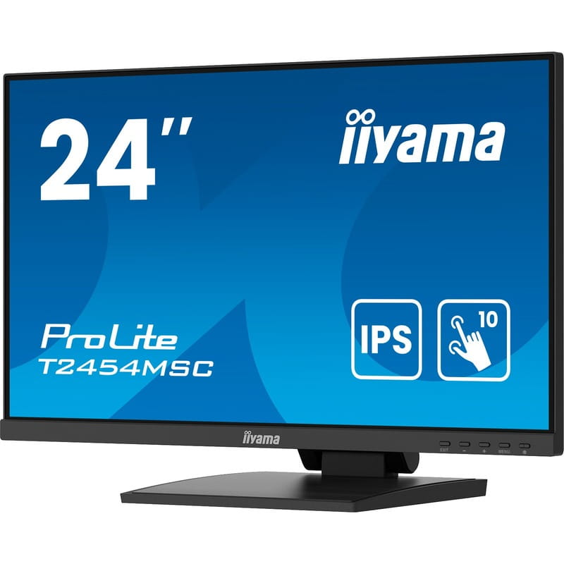 Монітор Iiyama 23.8" ProLite T2454MSC-B2AG IPS Black