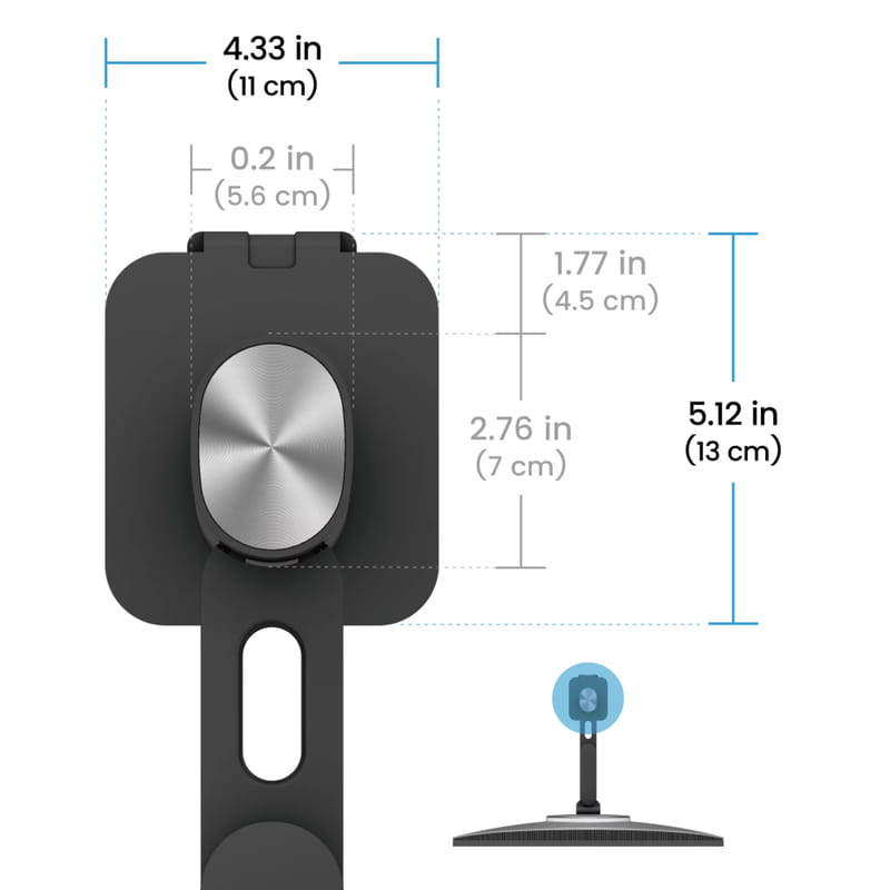 Монітор BenQ 31.5" RD320UA (9H.LMTLA.TBE) IPS Metallic Grey