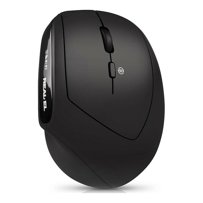 Мышь беспроводная REAL-EL RM-490W Black