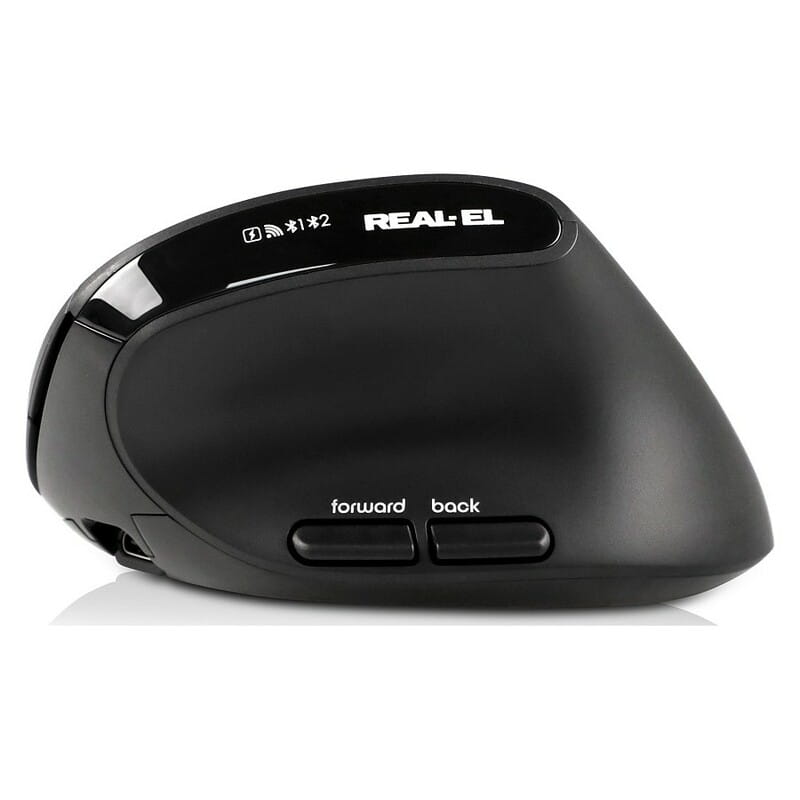 Мышь беспроводная REAL-EL RM-490W Black