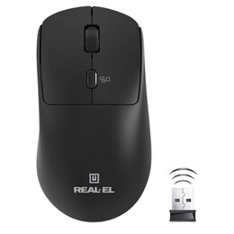 Миша бездротова REAL-EL RM-317W Black