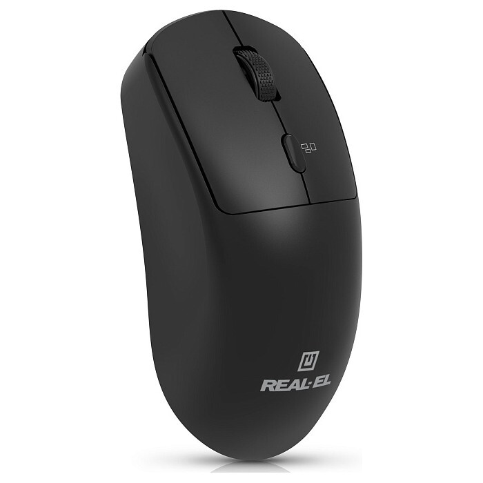 Миша бездротова REAL-EL RM-317W Black