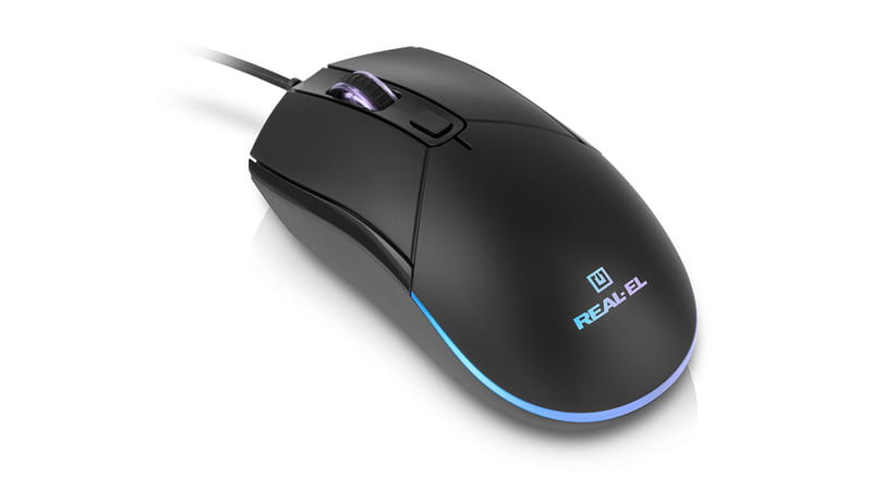 Мышь REAL-EL RM-515 Black