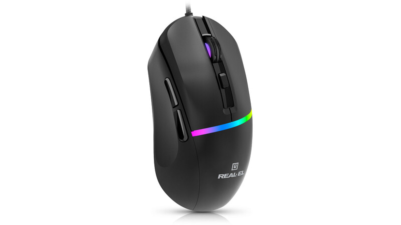 Мышь REAL-EL RM-530 Black