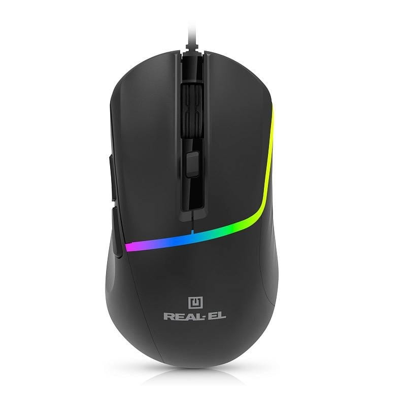 Мышь REAL-EL RM-530 Black