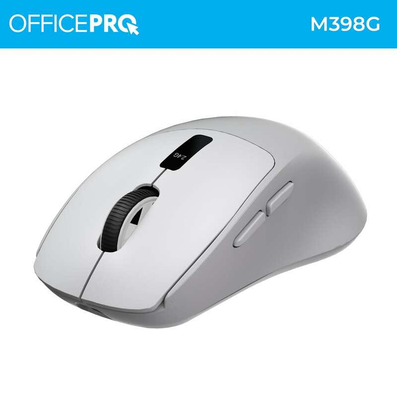 Миша бездротова OfficePro M398G Gray