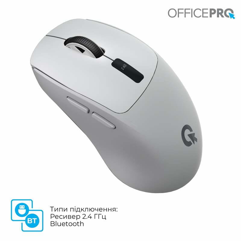 Миша бездротова OfficePro M398G Gray