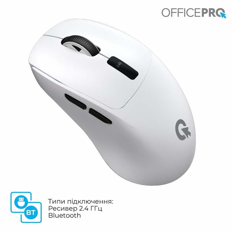 Мышь беспроводная OfficePro M398W White