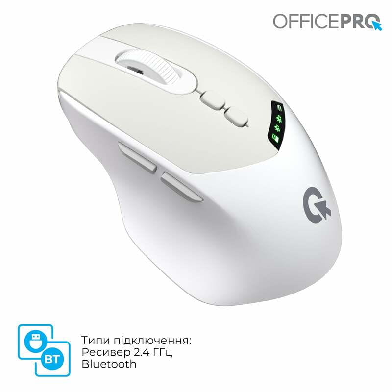 Мышь беспроводная OfficePro M520W White