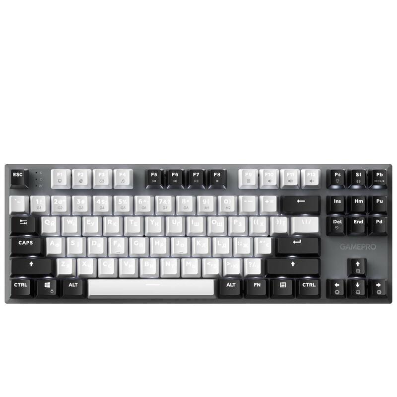 Клавіатура GamePro Genesis Joker MK124G Outemu Red Swithes USB Gray