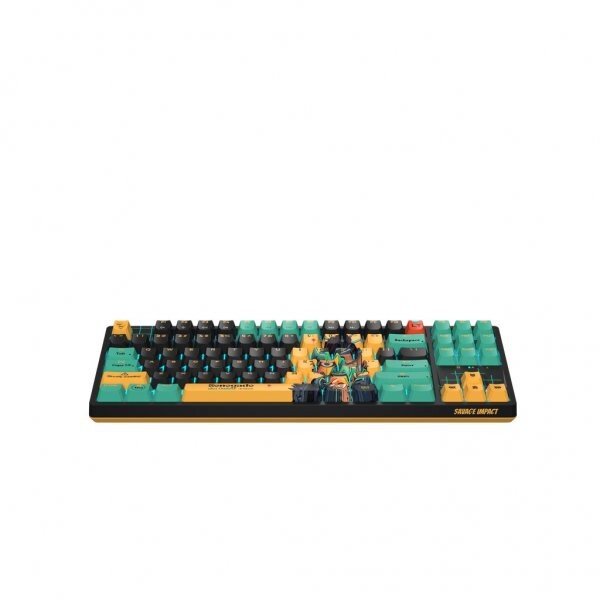 Клавиатура Bloody AT87 RGB Renegade Black/Yellow