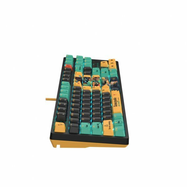 Клавіатура Bloody AT87 RGB Renegade Black/Yellow