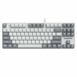 Клавиатура GamePro Genesis Metallic MK110W Outemu Red Swithes USB White