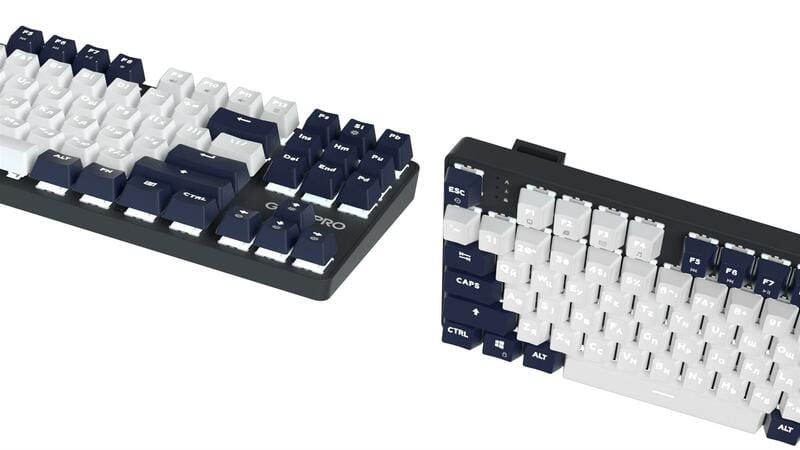 Клавиатура GamePro Genesis Metallic MK110B Outemu Red Swithes USB Black