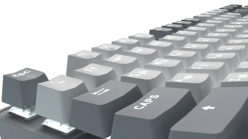 Клавиатура GamePro Genesis Metallic MK110G Outemu Red Swithes USB Gray