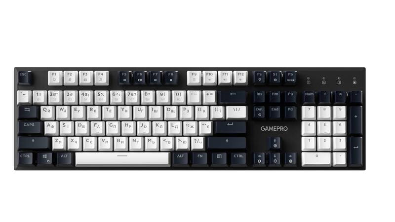 Клавіатура GamePro Genesis Metallic MK144B Outemu Red Swithes USB Black