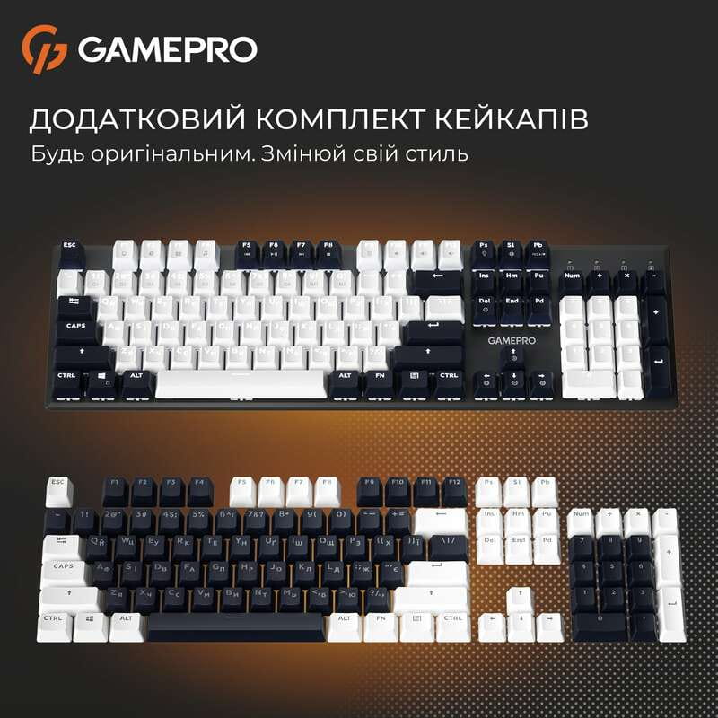 Клавіатура GamePro Genesis Metallic MK144B Outemu Red Swithes USB Black